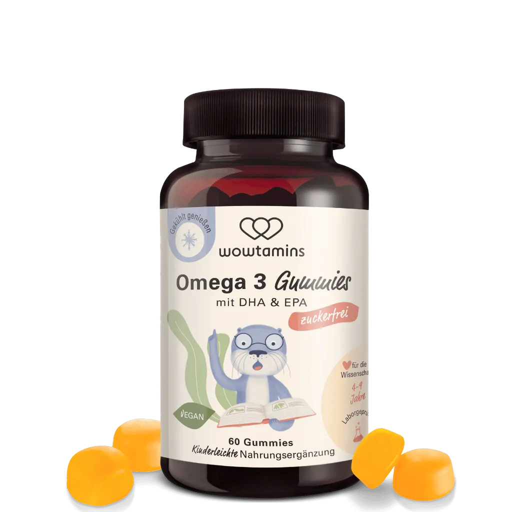 Gummies de Omega-3 sin azúcar
