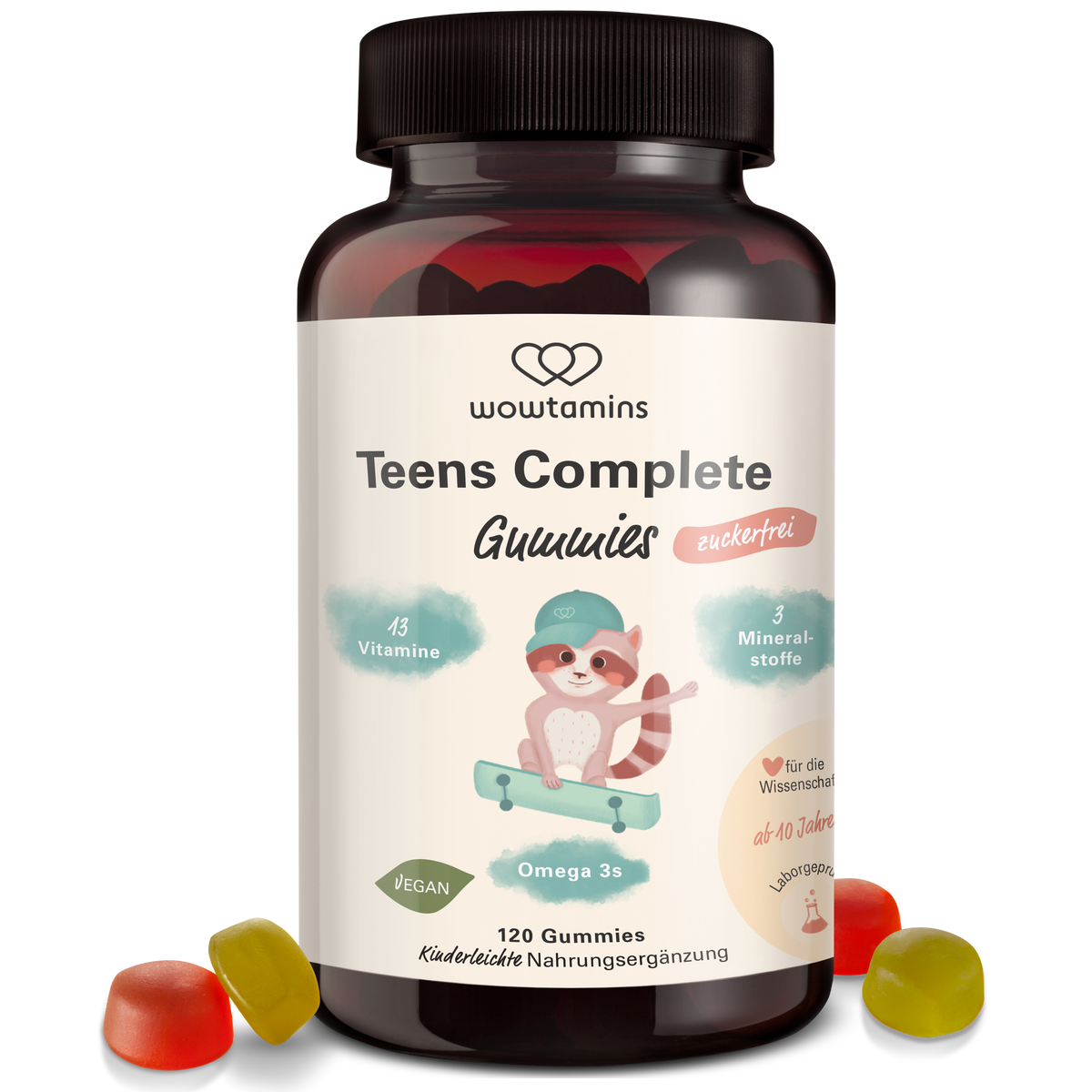 Teens Complete Gummies sin azúcar