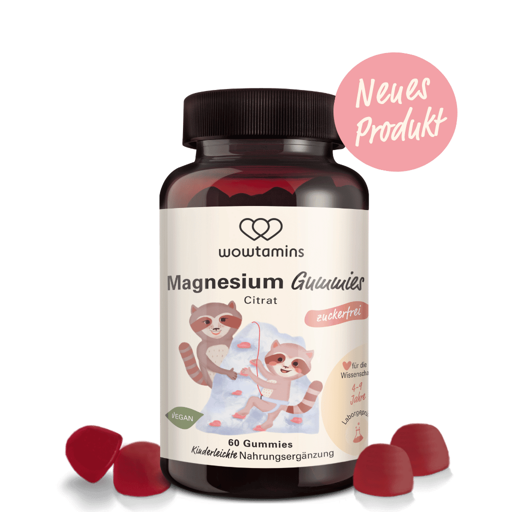 Gummies de Magnesio sin azúcar